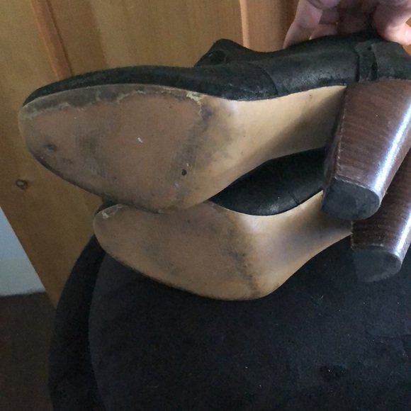 Betsey Johnson ‘Jensen’ Black Heeled Ankle Bootie - Picture 8 of 8